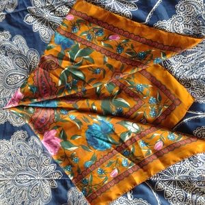 Silk scarf